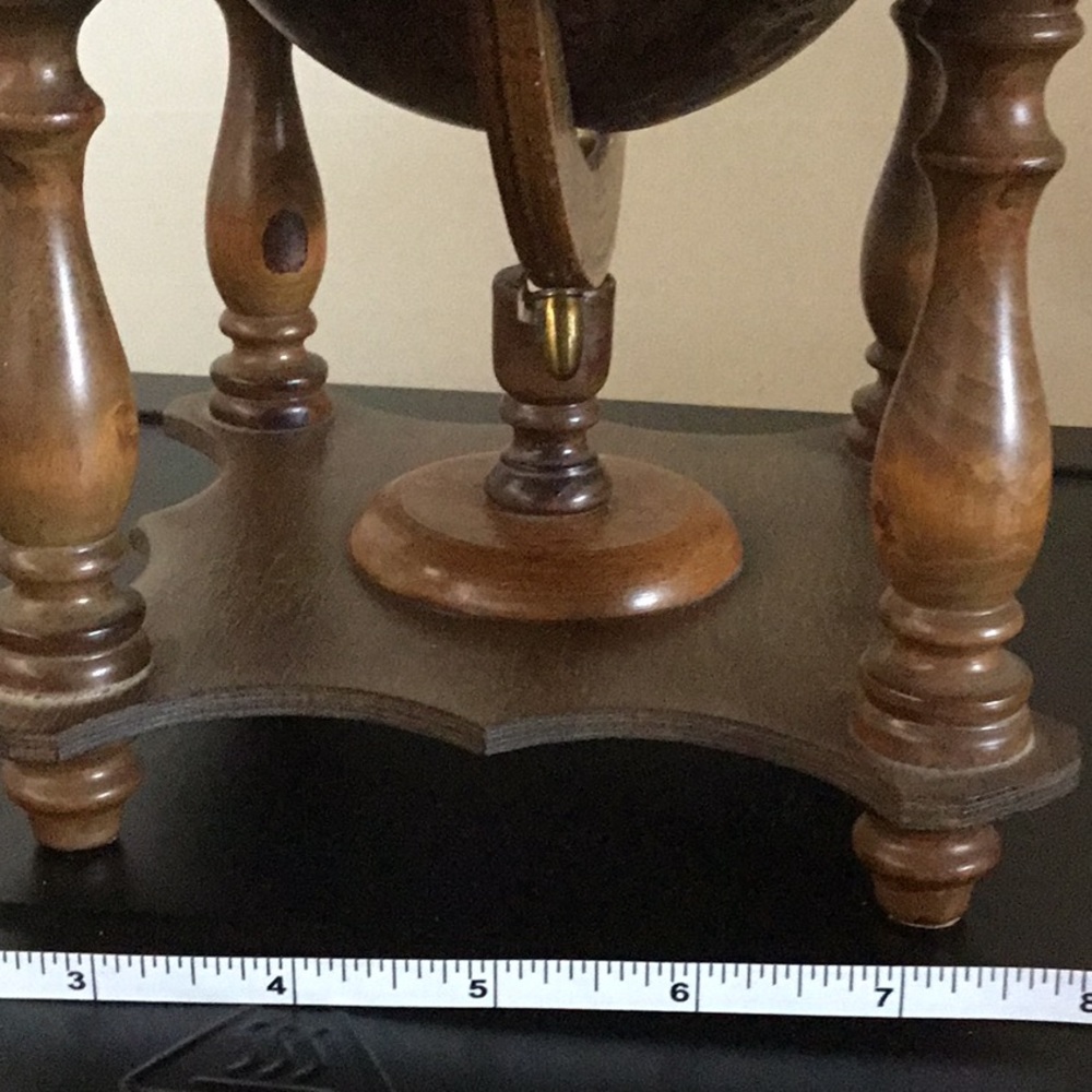 Wood Globe Decoration - Picture 8 of 16